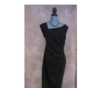 NEW MUXXN Black Scuba Dress Size 2XL